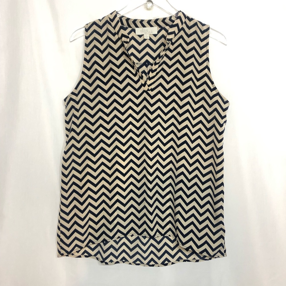 Olive and Oak Sleeveless  Blouse